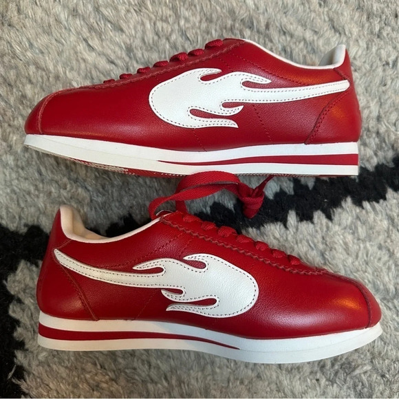 BNIB YG 4Hunnid The Flame Block Runner sneaker - Picture 2 of 9